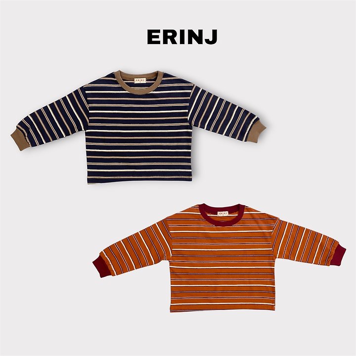 Erin J - Korean Children Fashion - #minifashionista - Macaron Striped Tee