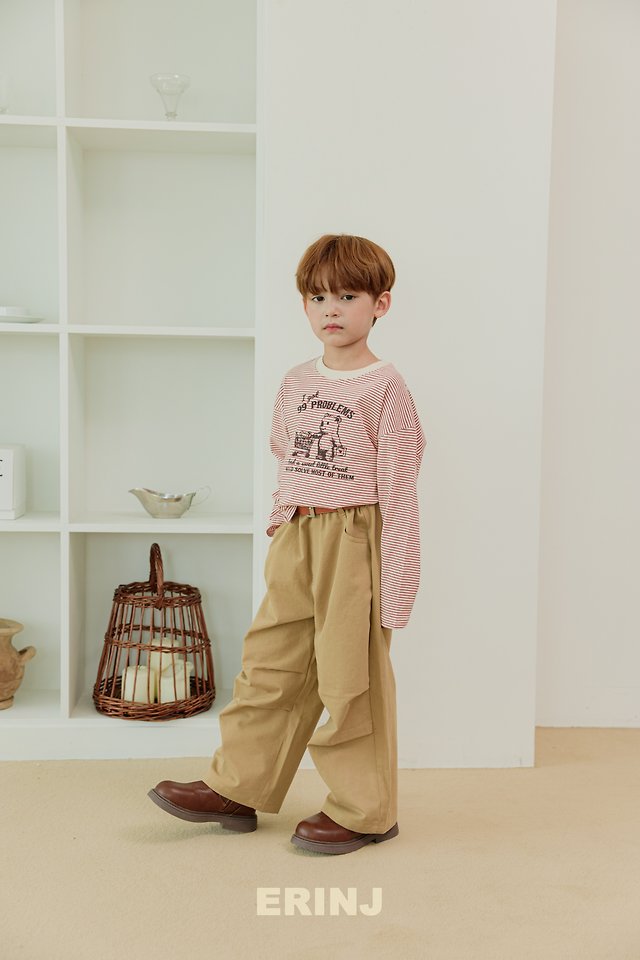 Erin J - Korean Children Fashion - #minifashionista - Bear Striped Tee - 7