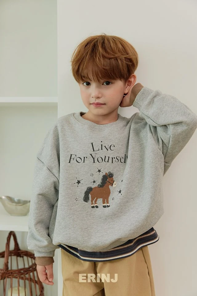 Erin J - Korean Children Fashion - #minifashionista - Pony Dream Sweatshirt - 3