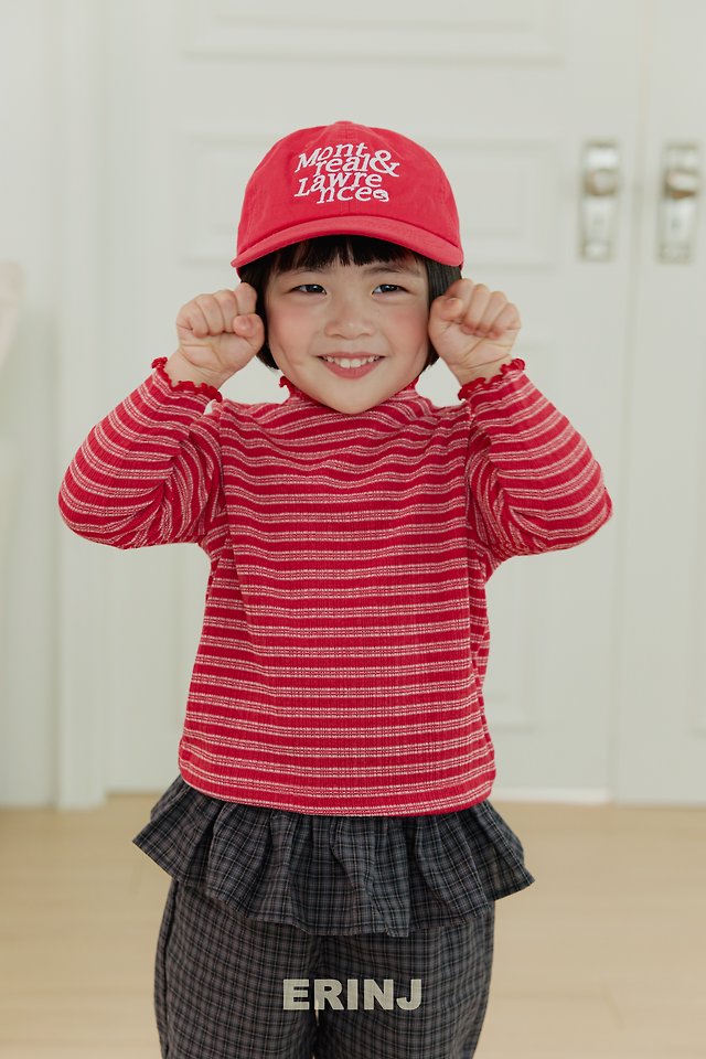 Erin J - Korean Children Fashion - #prettylittlegirls - Check Frill Pants Set - 12