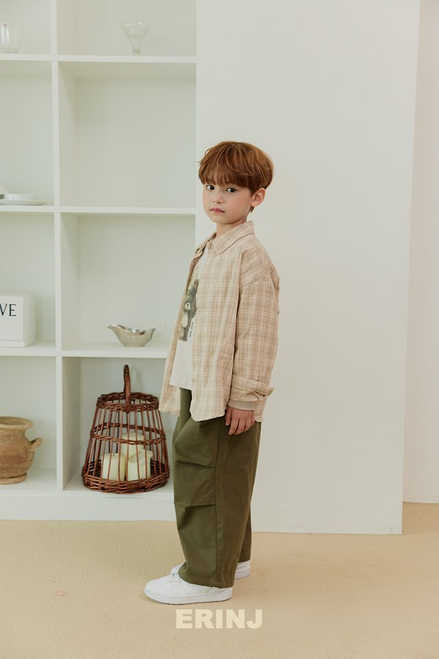 Erin J - Korean Children Fashion - #prettylittlegirls - Check Shirt - 5