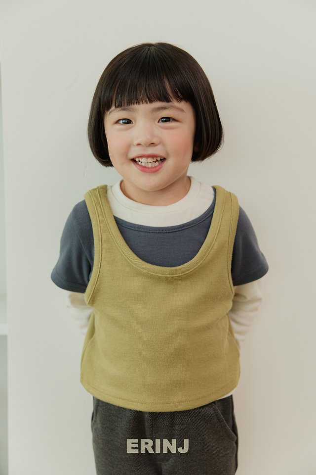 Erin J - Korean Children Fashion - #todddlerfashion - Soft Layered Tee - 6