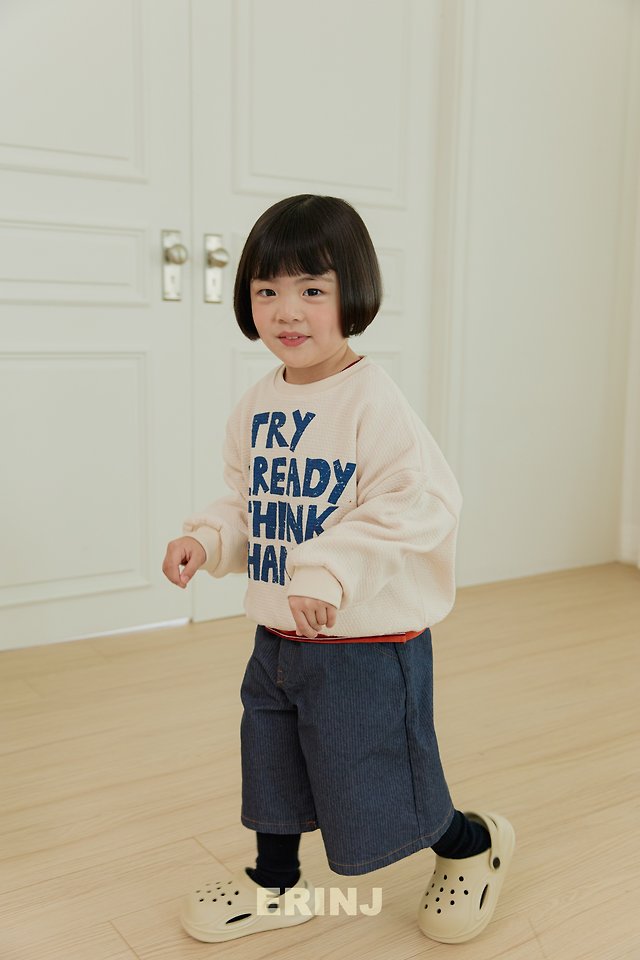Erin J - Korean Children Fashion - #todddlerfashion - Bermuda Denim Pants - 3