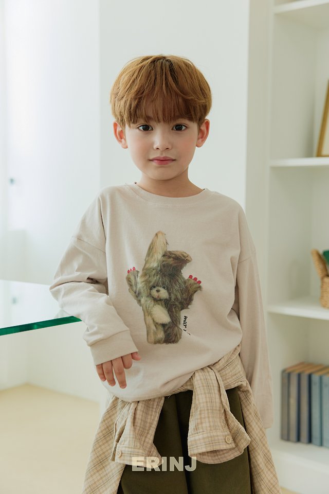 Erin J - Korean Children Fashion - #toddlerclothing - Monster Tee - 12