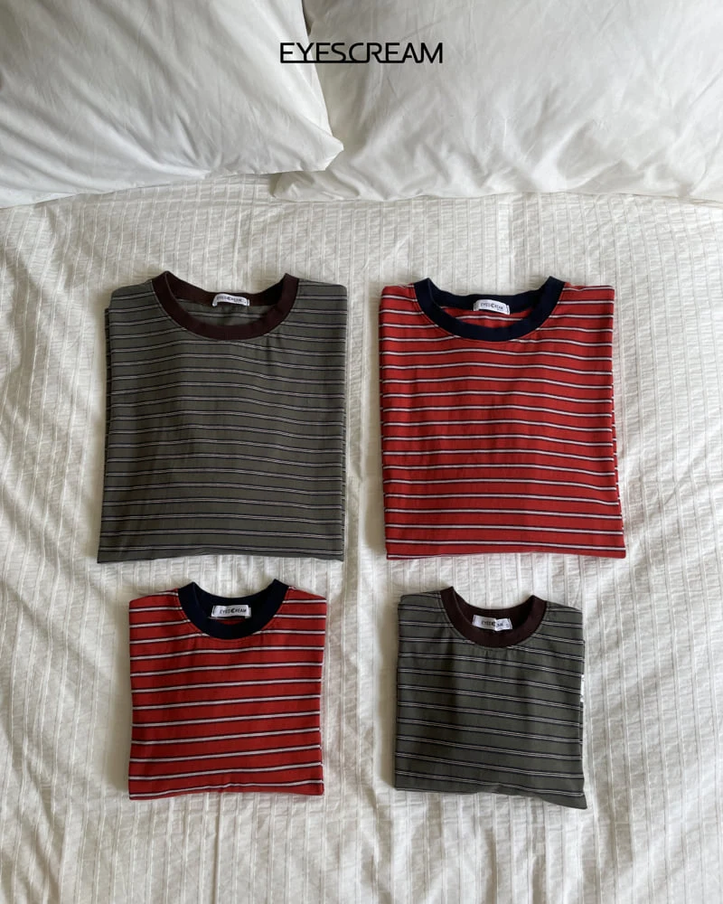 Eyescream - Korean Children Fashion - #Kfashion4kids - Mani Stripe Tee