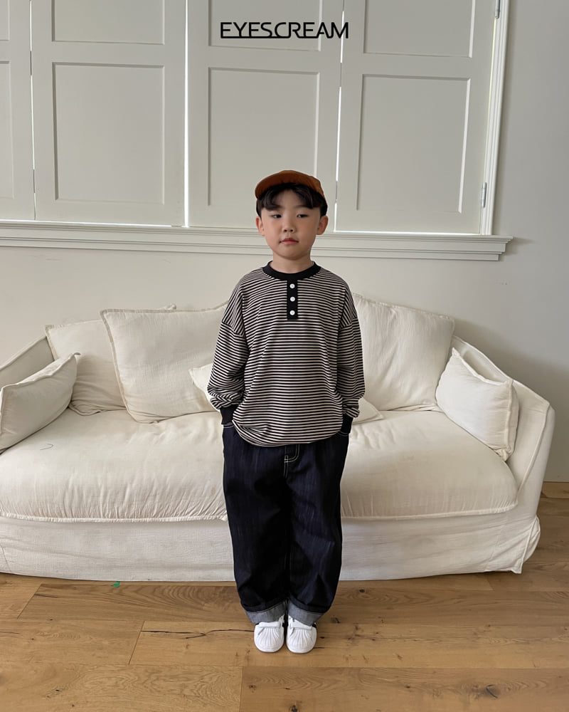 Eyescream - Korean Children Fashion - #Kfashion4kids - Selvedge Denim Pants - 11