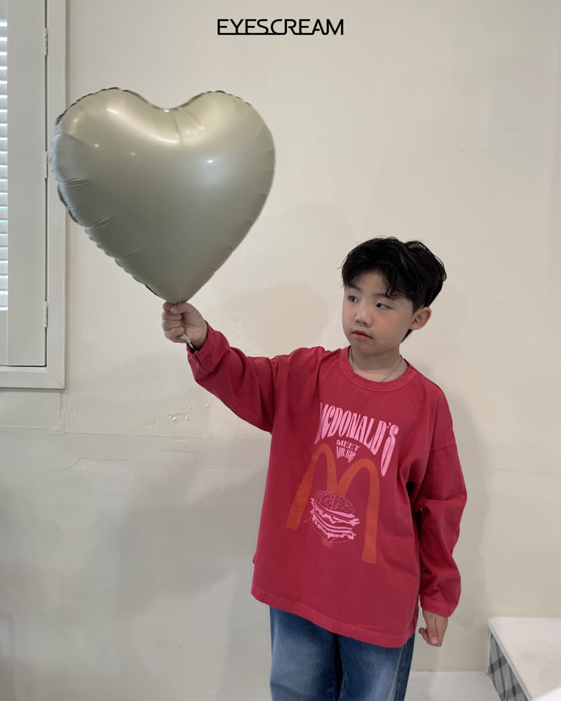 Eyescream - Korean Children Fashion - #childofig - Hamburger Tee - 7