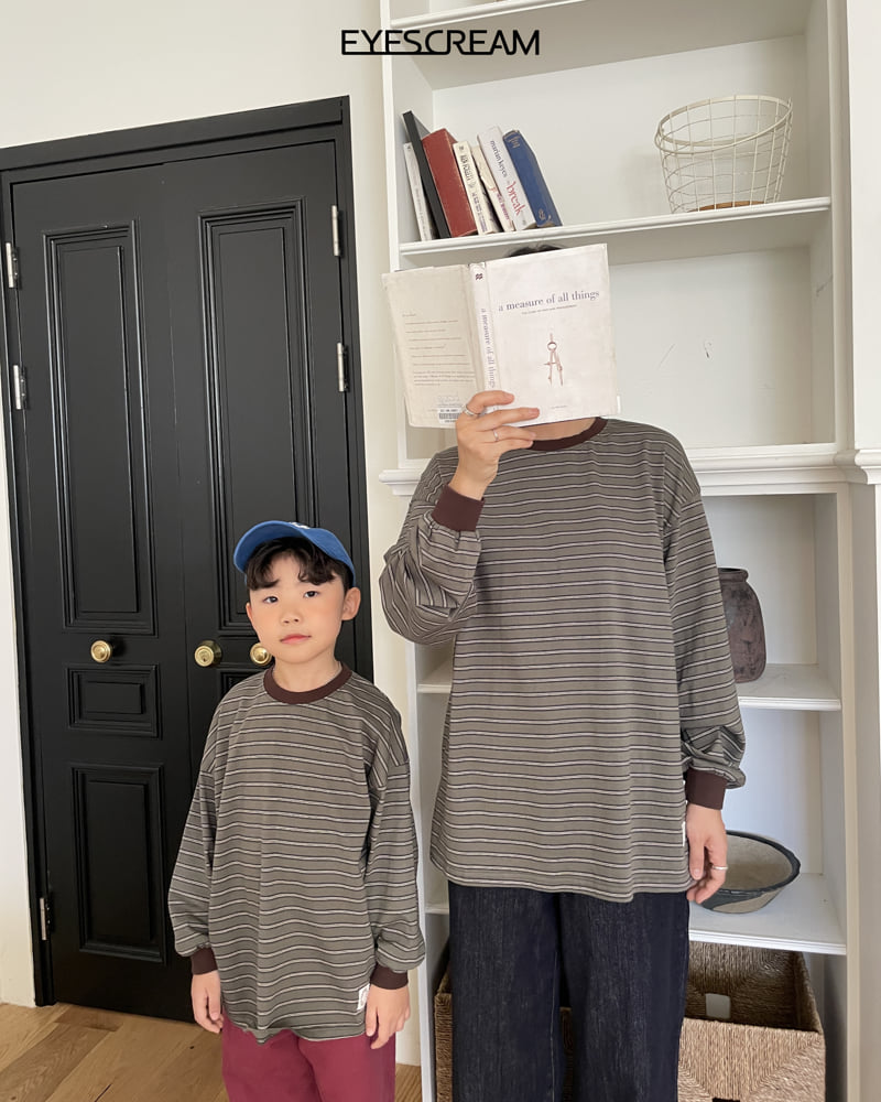 Eyescream - Korean Children Fashion - #childofig - Mani Stripe Tee - 7
