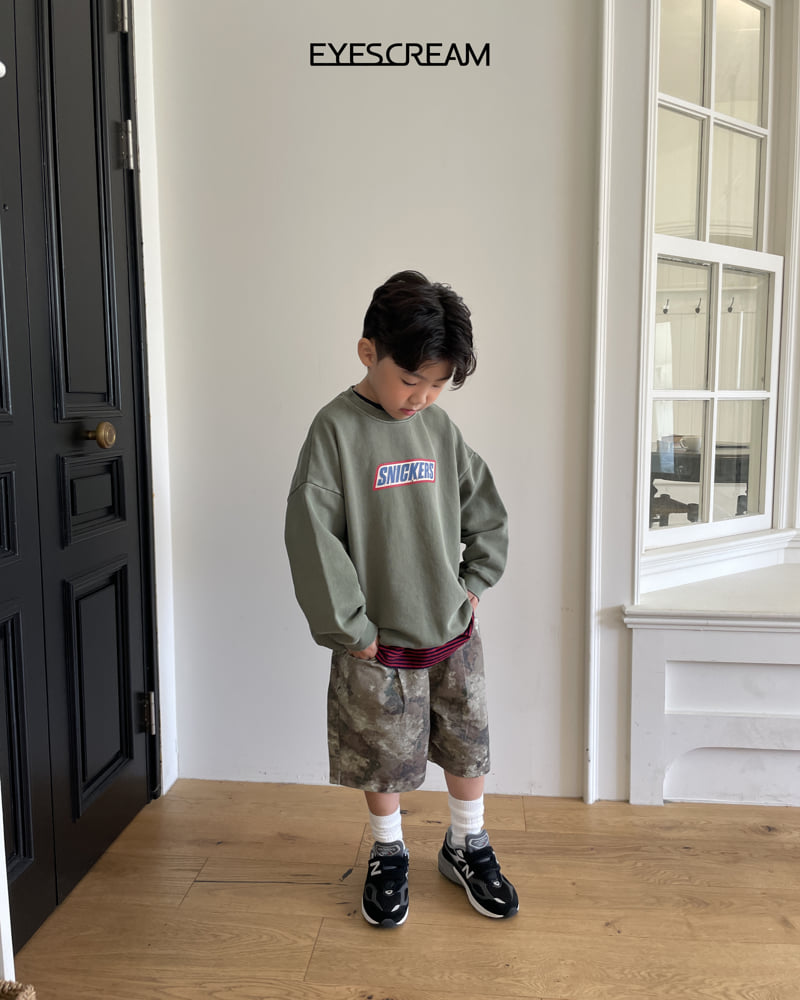 Eyescream - Korean Children Fashion - #childofig - Choco Bar Pigment Sweatshirt - 3