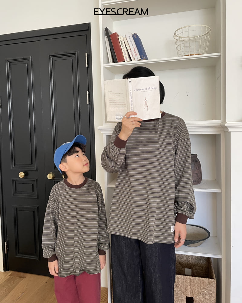 Eyescream - Korean Children Fashion - #childrensboutique - Mani Stripe Tee - 8