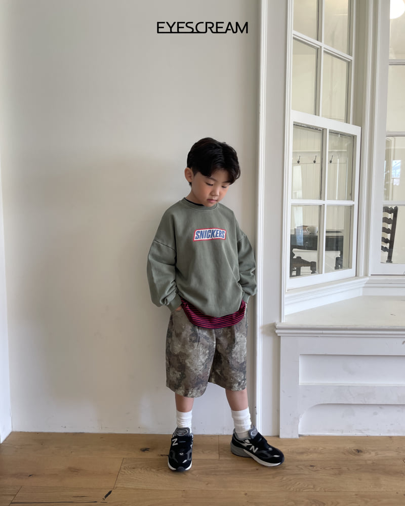 Eyescream - Korean Children Fashion - #childofig - Choco Bar Pigment Sweatshirt - 4