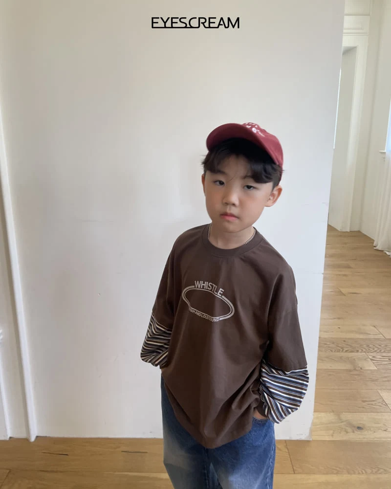 Eyescream - Korean Children Fashion - #childrensboutique - Whistle Layered Tee - 10