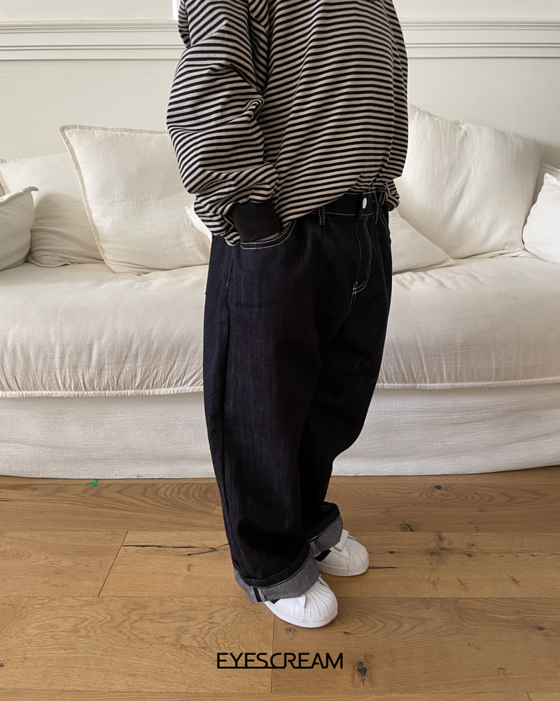 Eyescream - Korean Children Fashion - #designkidswear - Selvedge Denim Pants - 5