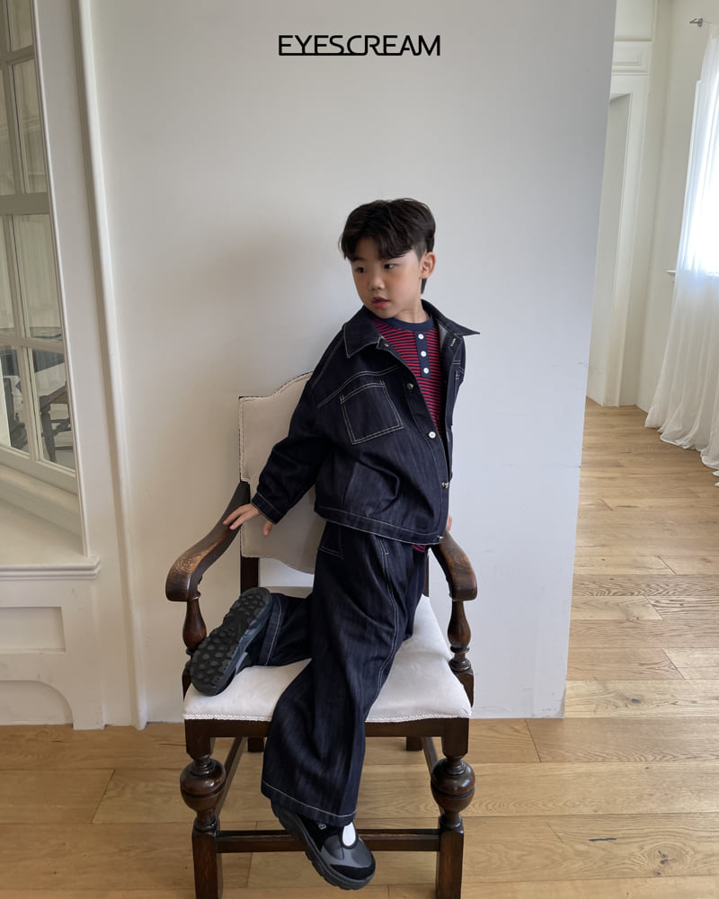 Eyescream - Korean Children Fashion - #childrensboutique - Selvedge Jacket - 4
