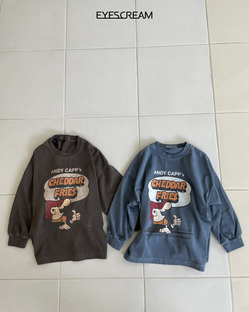 Eyescream - Korean Children Fashion - #designkidswear - Snack Pigment Tee