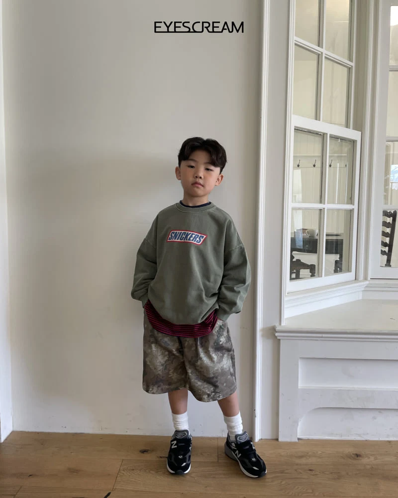 Eyescream - Korean Children Fashion - #designkidswear - Choco Bar Pigment Sweatshirt - 5