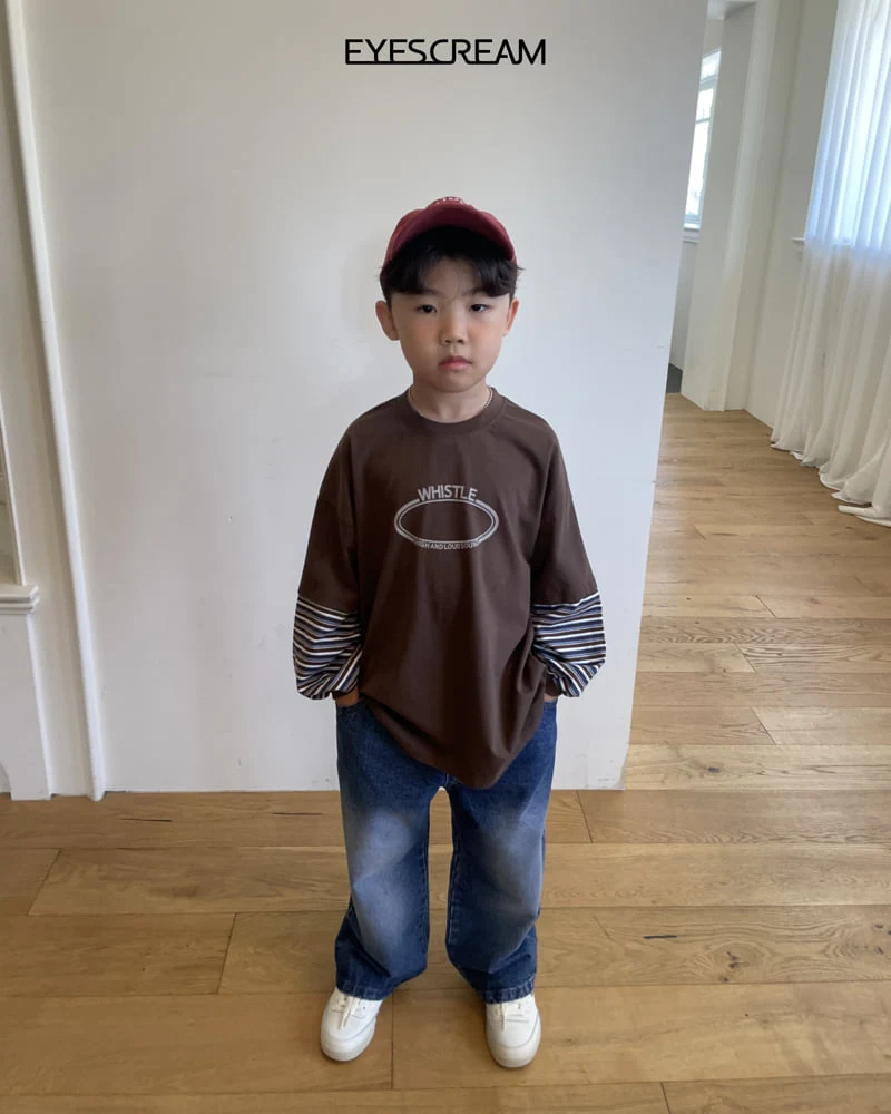 Eyescream - Korean Children Fashion - #designkidswear - Whistle Layered Tee - 11