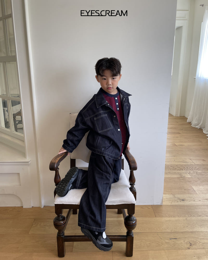 Eyescream - Korean Children Fashion - #discoveringself - Selvedge Jacket - 5
