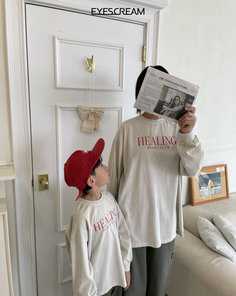 Eyescream - Korean Children Fashion - #discoveringself - Healing Pigment Tee - 8