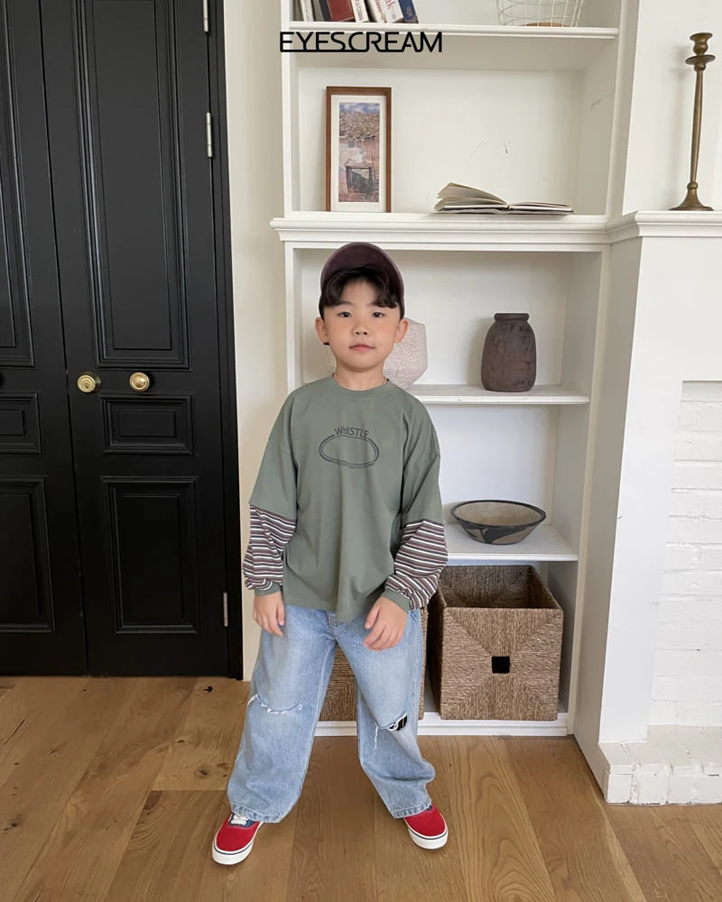 Eyescream - Korean Children Fashion - #discoveringself - Whistle Layered Tee - 12