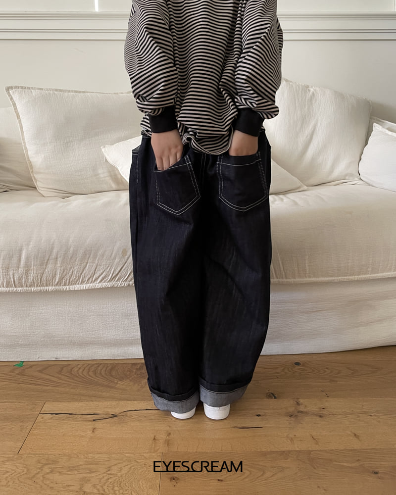 Eyescream - Korean Children Fashion - #fashionkids - Selvedge Denim Pants - 7