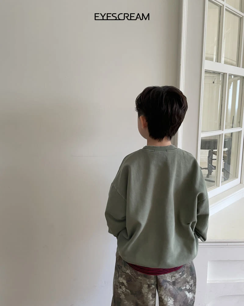 Eyescream - Korean Children Fashion - #fashionkids - Choco Bar Pigment Sweatshirt - 7