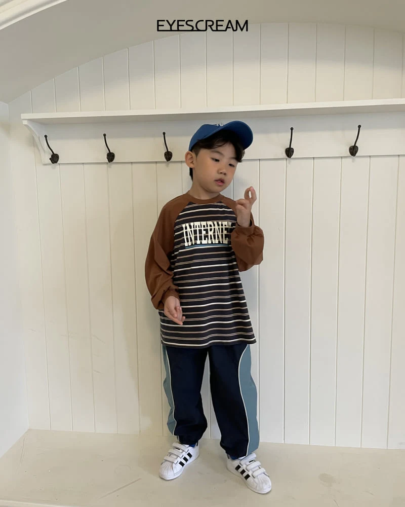Eyescream - Korean Children Fashion - #kidsshorts - Internet Raglan Tee - 5