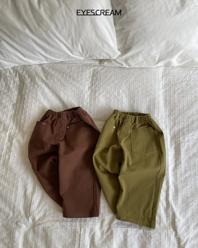 Eyescream - Korean Children Fashion - #kidsshorts - Tommy Cotton Pants