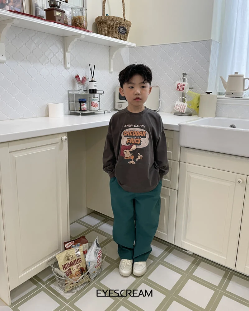 Eyescream - Korean Children Fashion - #kidsstore - Snack Pigment Tee - 5