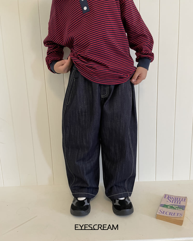 Eyescream - Korean Children Fashion - #kidsshorts - Engine Non-Fade Pants - 4