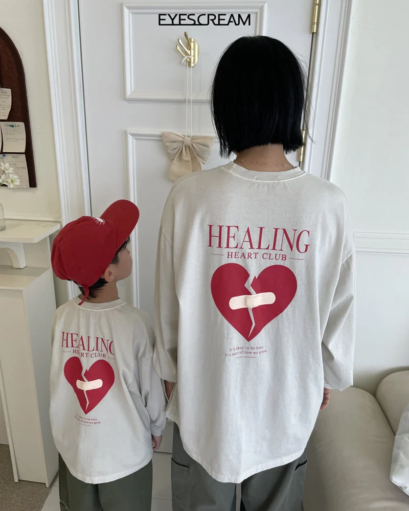 Eyescream - Korean Children Fashion - #kidsstore - Healing Pigment Tee - 11