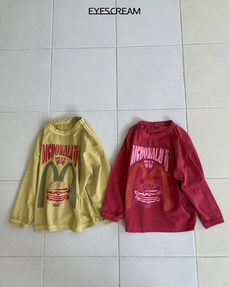 Eyescream - Korean Children Fashion - #kidzfashiontrend - Hamburger Tee