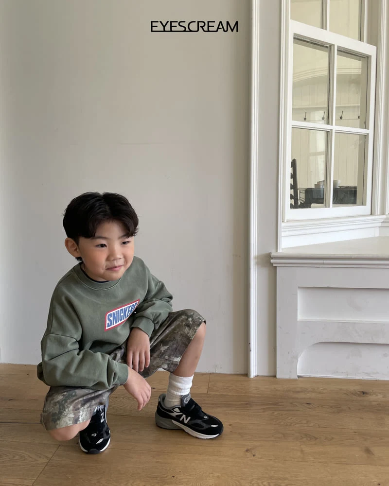 Eyescream - Korean Children Fashion - #kidzfashiontrend - Choco Bar Pigment Sweatshirt - 10