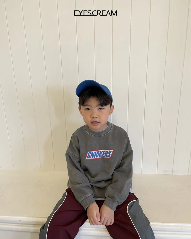 Eyescream - Korean Children Fashion - #littlefashionista - Choco Bar Pigment Sweatshirt - 12
