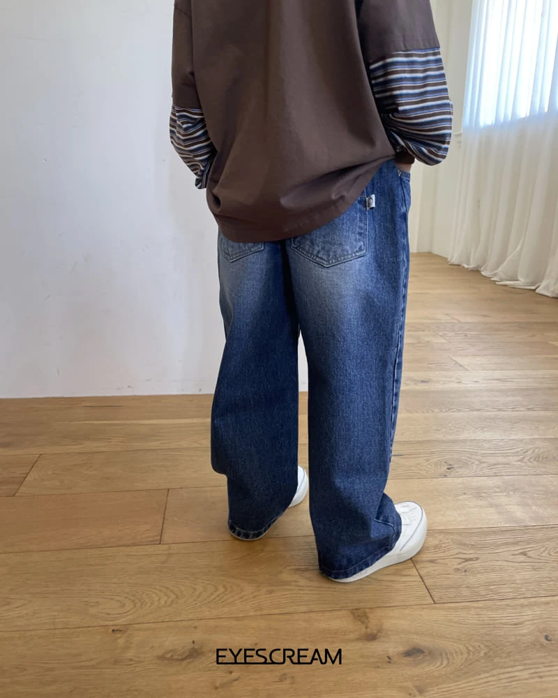 Eyescream - Korean Children Fashion - #littlefashionista - Groovy Denim Pants - 6