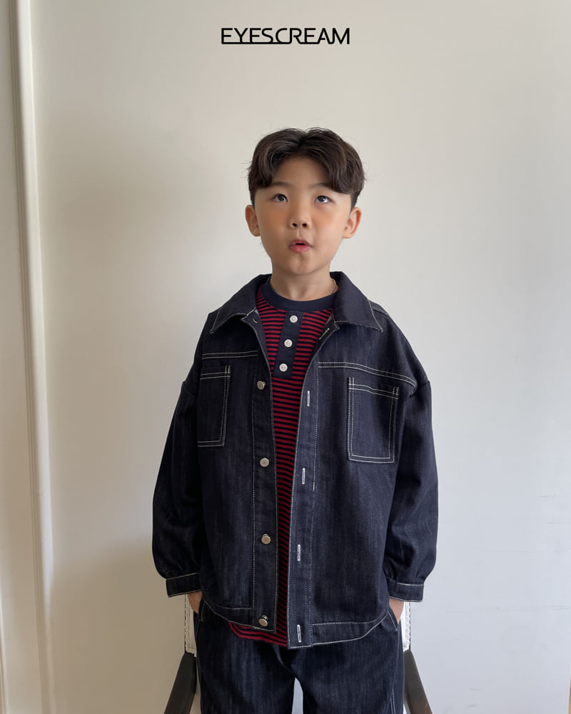 Eyescream - Korean Children Fashion - #magicofchildhood - Selvedge Jacket - 12