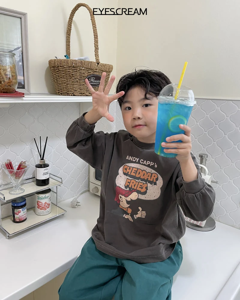 Eyescream - Korean Children Fashion - #magicofchildhood - Snack Pigment Tee - 9