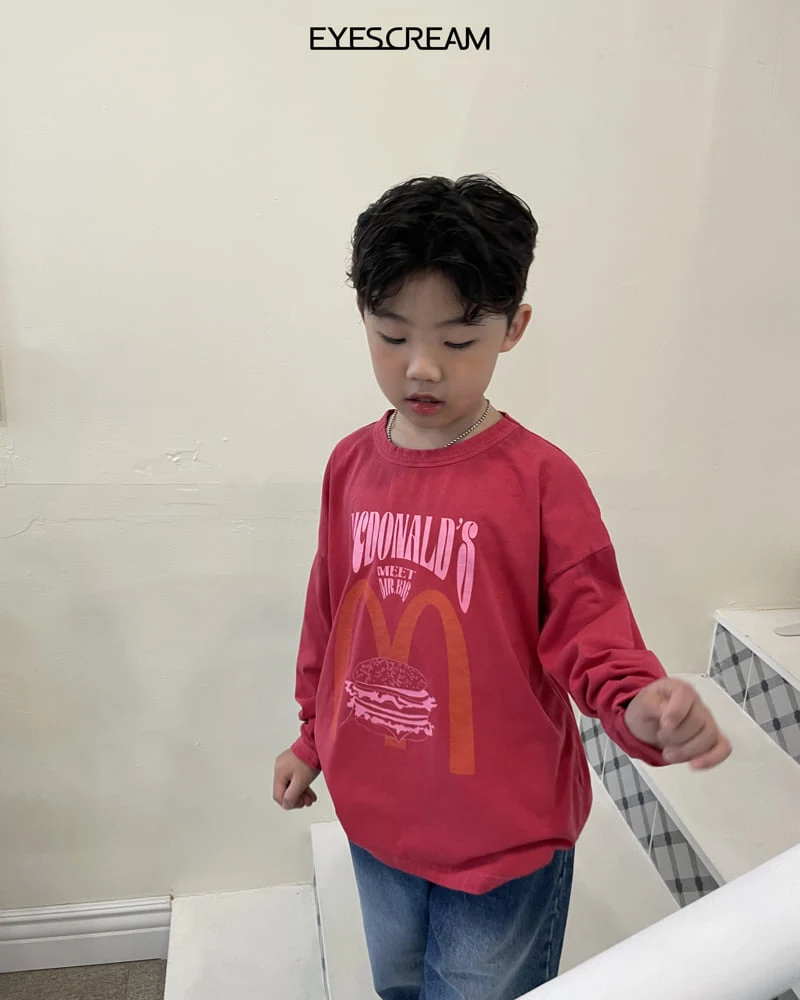 Eyescream - Korean Children Fashion - #minifashionista - Hamburger Tee - 5