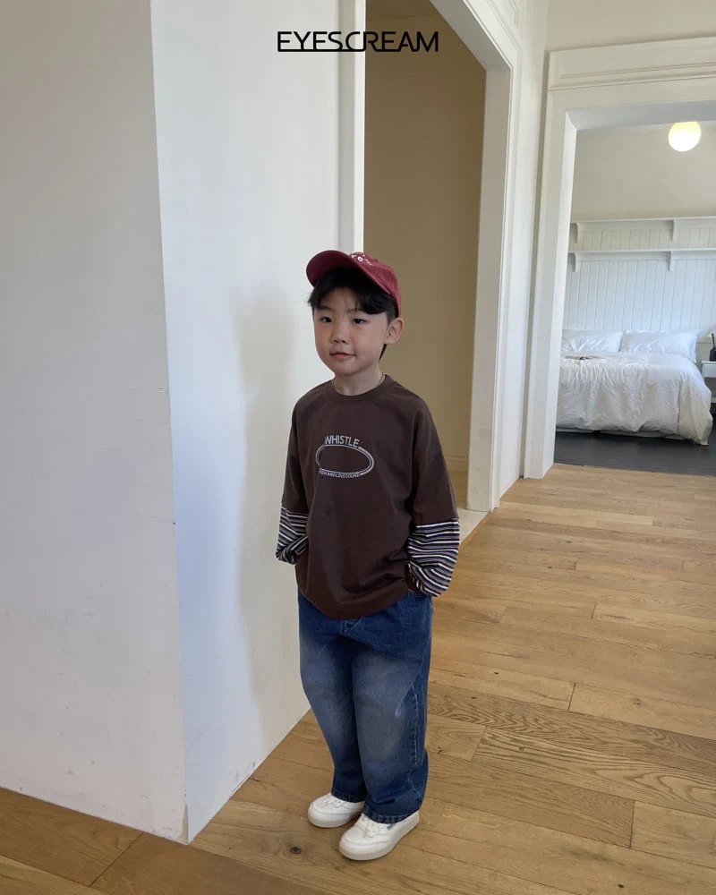 Eyescream - Korean Children Fashion - #minifashionista - Whistle Layered Tee - 6