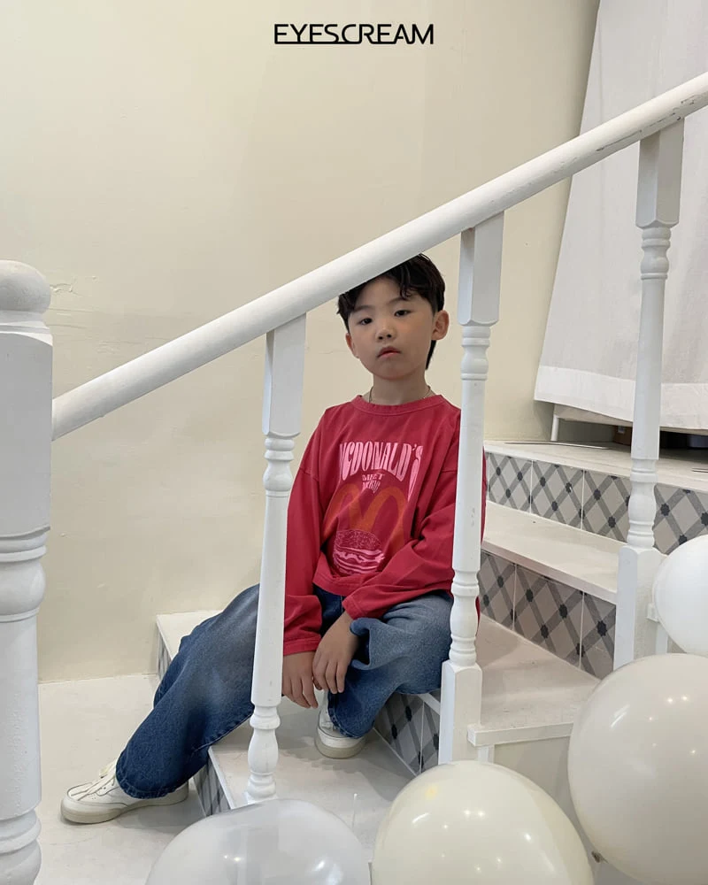 Eyescream - Korean Children Fashion - #prettylittlegirls - Hamburger Tee - 6
