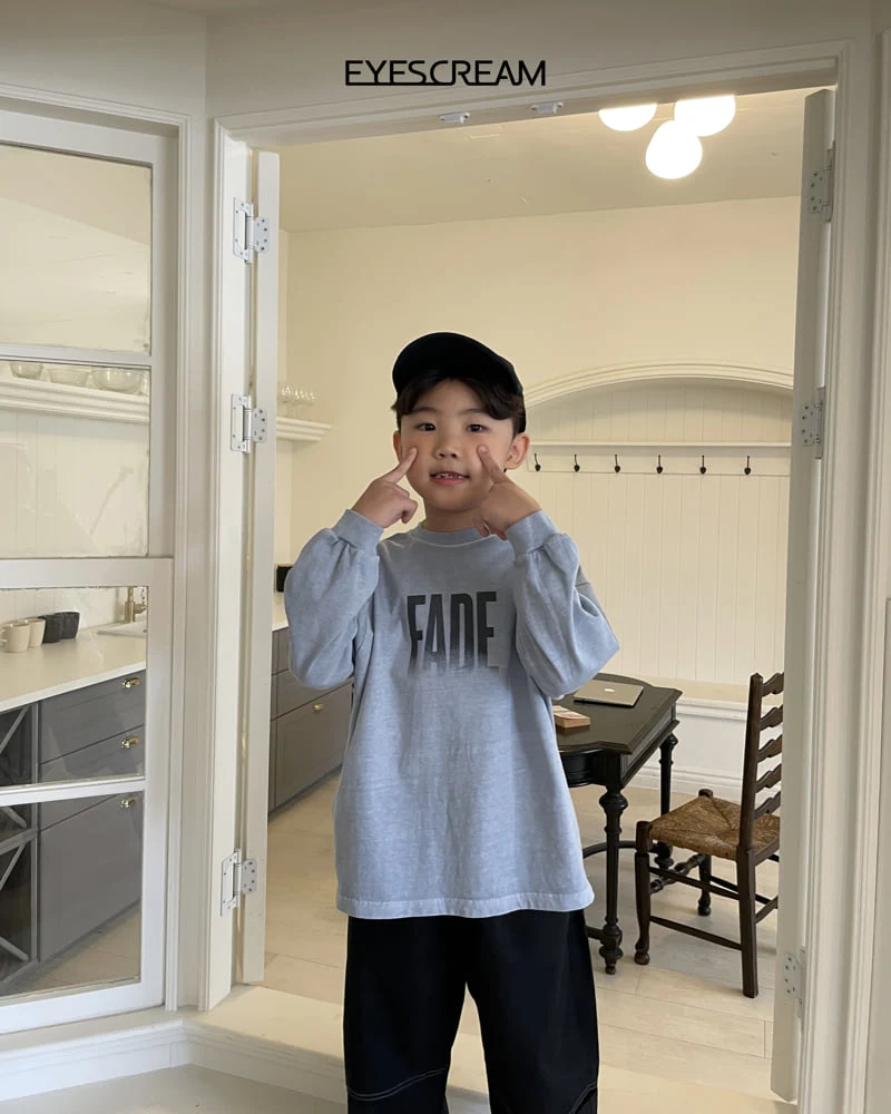 Eyescream - Korean Children Fashion - #toddlerclothing - Fade Pigment Tee - 8
