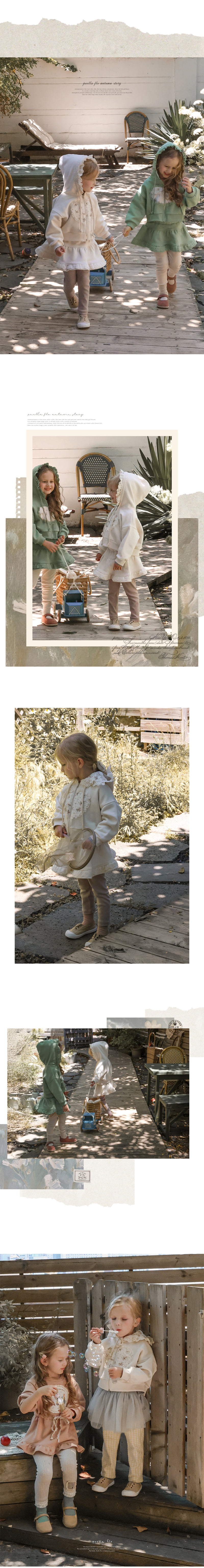 Flo - Korean Children Fashion - #childrensboutique - Heart Ring Hooded Jacket - 6