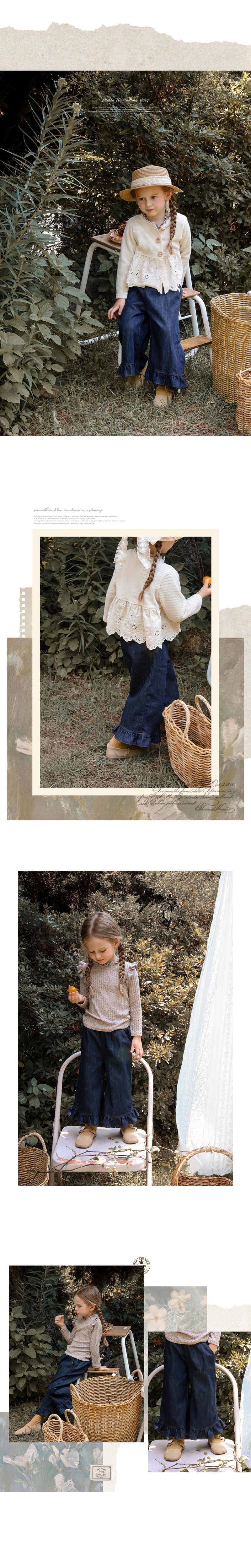 Flo - Korean Children Fashion - #designkidswear - Cha Cha Denim Pants - 9