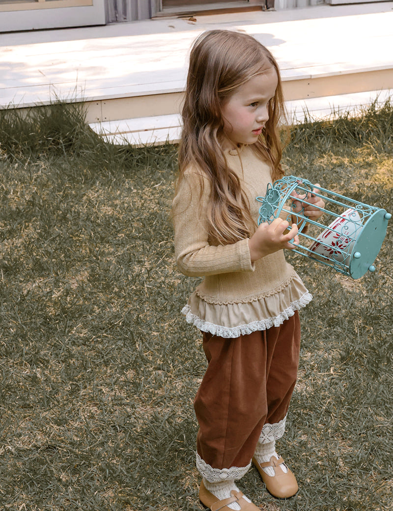 Flo - Korean Children Fashion - #fashionkids - BB Ribbed Tee - 2