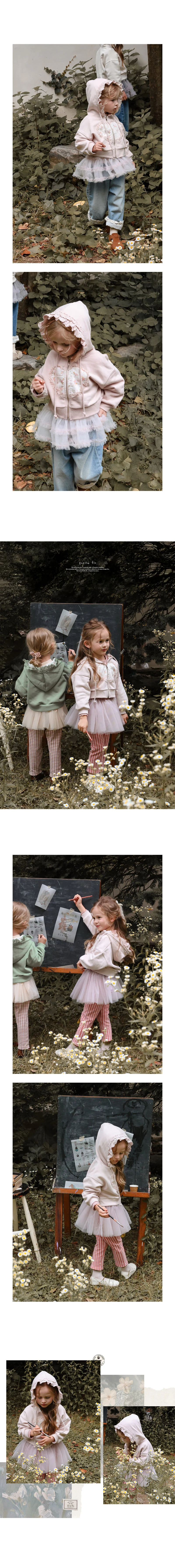 Flo - Korean Children Fashion - #kidsstore - Heart Ring Hooded Jacket - 11