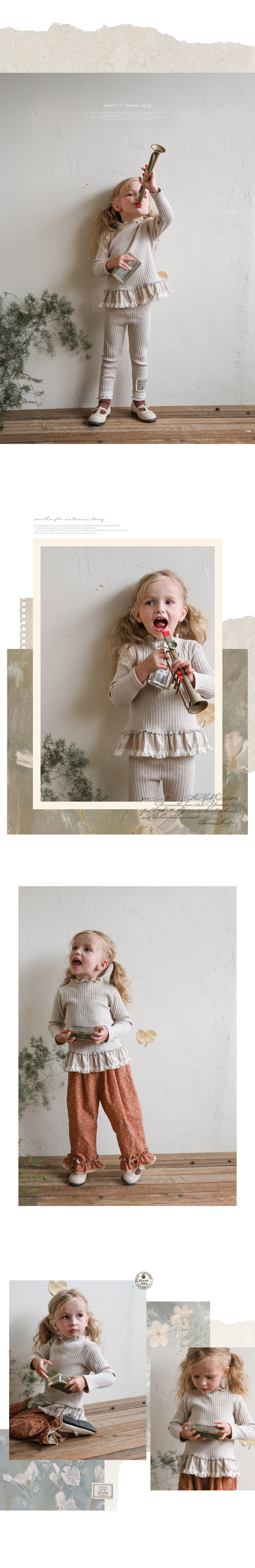 Flo - Korean Children Fashion - #kidzfashiontrend - BB Ribbed Tee - 5
