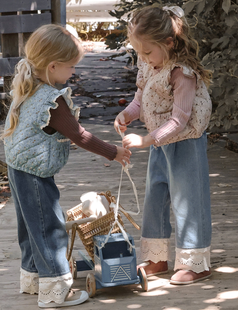 Flo - Korean Children Fashion - #littlefashionista - Delight Denim Pants