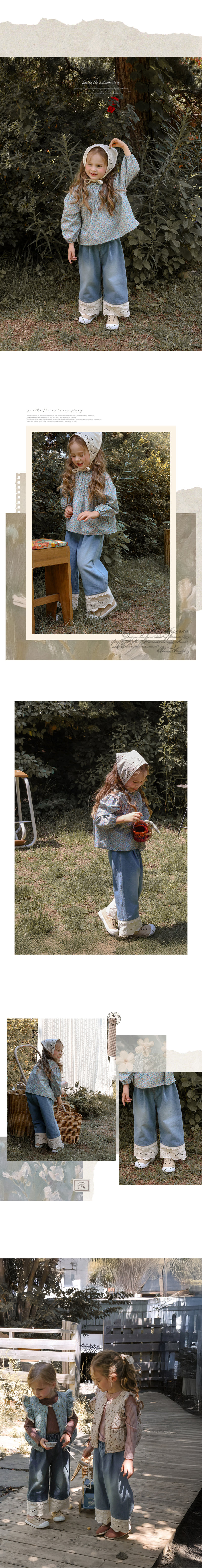 Flo - Korean Children Fashion - #minifashionista - Delight Denim Pants - 3