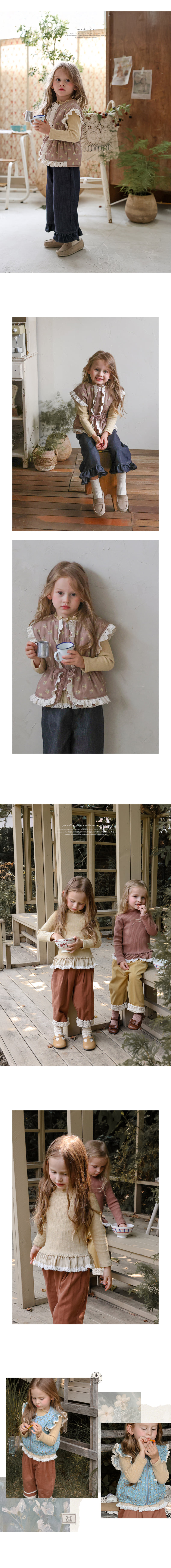Flo - Korean Children Fashion - #prettylittlegirls - BB Ribbed Tee - 10