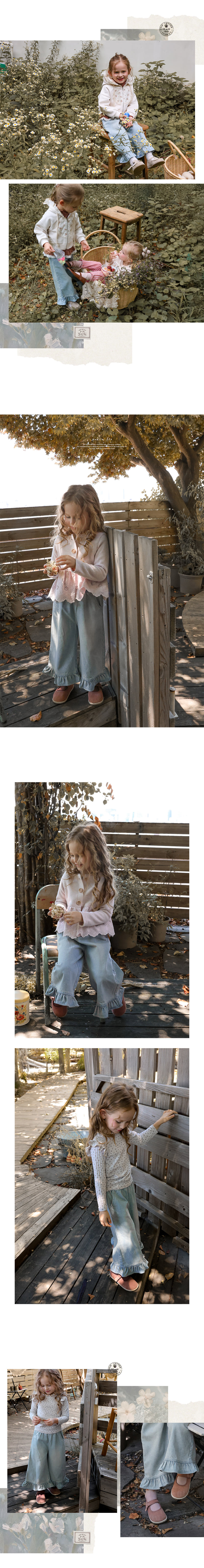 Flo - Korean Children Fashion - #prettylittlegirls - Cha Cha Denim Pants - 5